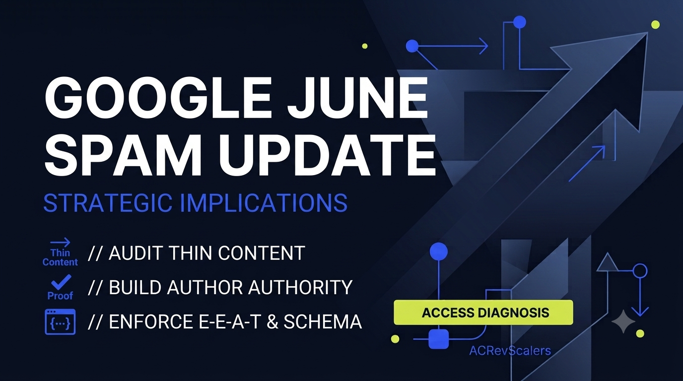 The Strategic Breakdown of the Google June 2026 Spam Update